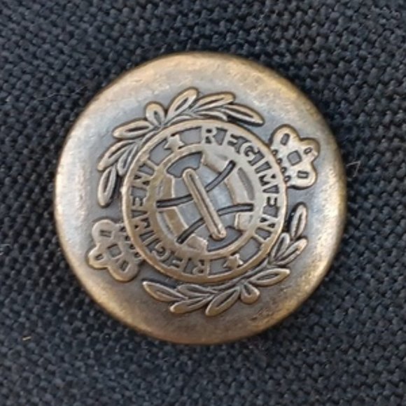 Stanley Blacker Men's (2) Button  Luxury Blazer with Metallic Style Buttons - Picture 14 of 16